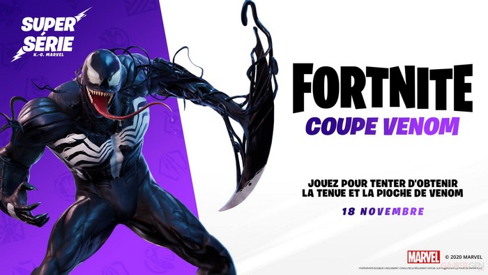 Quand a lieu la Coupe Venom à Fortnite?