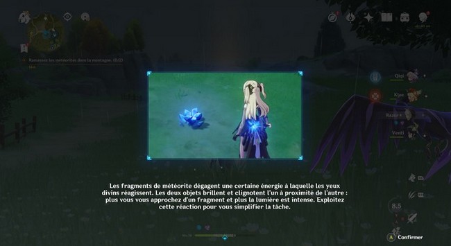 fragments de météorite