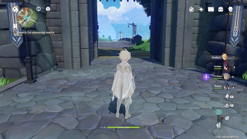 rechercher des traces d'énergie élémentaire et terminez la première partie de cette quête.