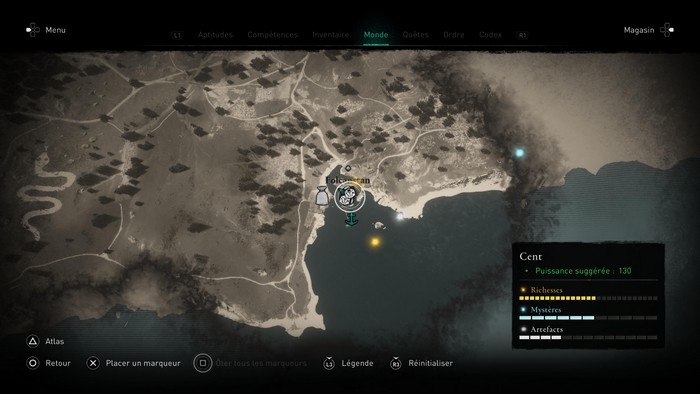 localisation Joueur d’Orlog 9 Oxenefordscire Folcanstan