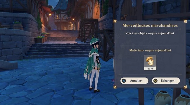 marchandises-jour-1 Li vous demandera 10 champignons