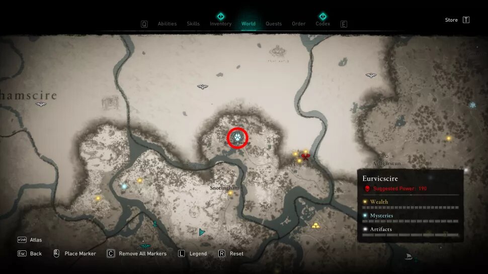 emplacement Gemad-Wulf