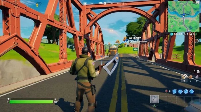 pont 4 est un pont partiel à l'est du Fief de Fatalis