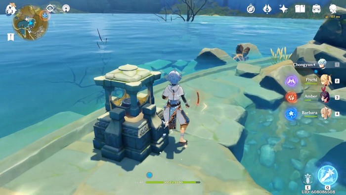 L'une des trois lanternes à réactiver