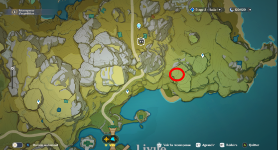 Au nord du Port de Liyue