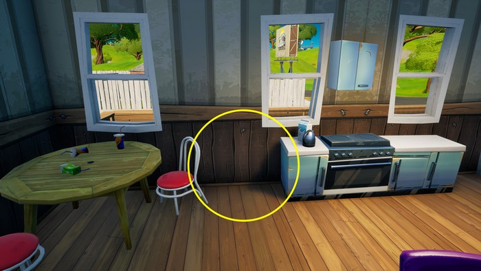 emplacement du coffre fort