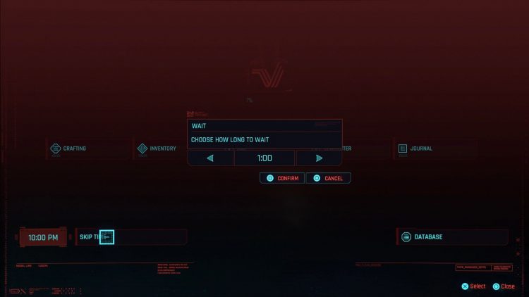 Comment changer l'heure dans Cyberpunk 2077 ?