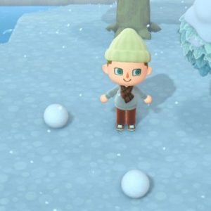 Comment faire des bonhommes de neige dans Animal Crossing : New Horizons ?