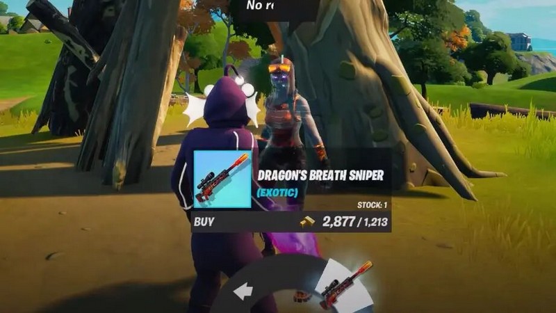 Combien coûte le fusil de sniper Souffle du dragon ?