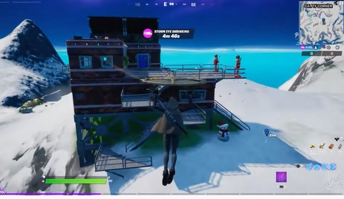 Emplacement des coffres Avant-poste de Neigionnaire de Catty Corner