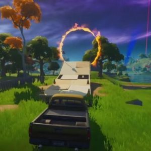 Emplacements des cercles enflammés Fortnite