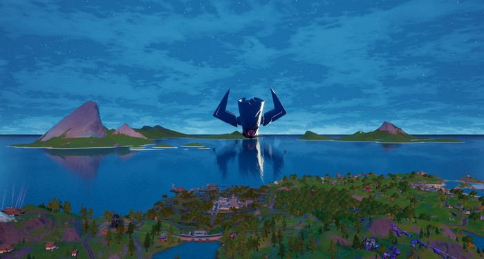 Mise à jour Galactus - 1er décembre Voici une mise à jour de Galactus sur la carte Fortnite, il arrive aujourd'hui!