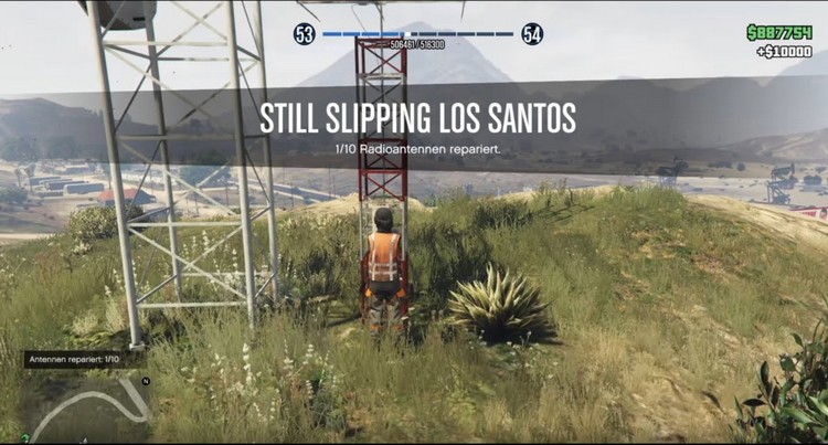 Où se trouve toutes les antennes cassées de Still Sliping Los Santos dans GTA 5 Online