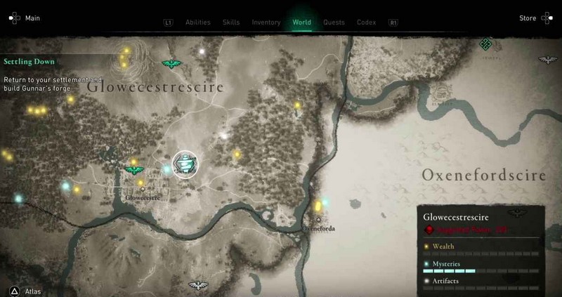 glowecestrescire CAIRN DE Maen Ceti