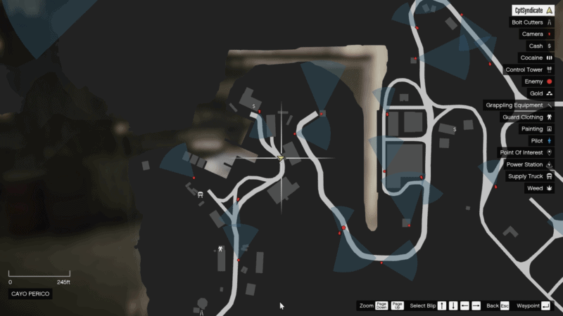 Objectifs secondaires braquage Cayo Perico Salle verrouillée gta 5 online