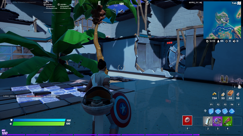 Lorsque vous arrivez à l'emplacement indiqué sur la carte ci-dessous, entrez à l'intérieur.