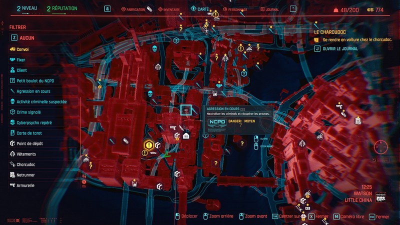 Combattre le crime pour gagner de l'argent dans Cyberpunk 2077