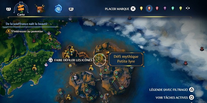 Cette petite lyre se trouve à l’est de l’Observatoire