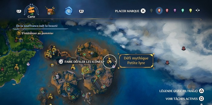 Localisation de la deuxième Petite Lyre 