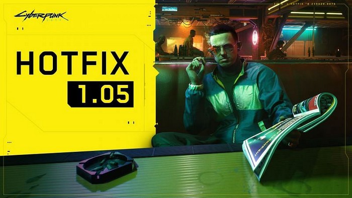 patch 1.05 est maintenant disponible pour Cyberpunk 2077