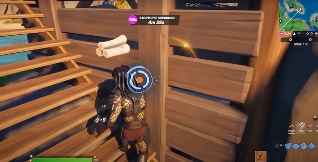 Bunker caché au nord de la carte