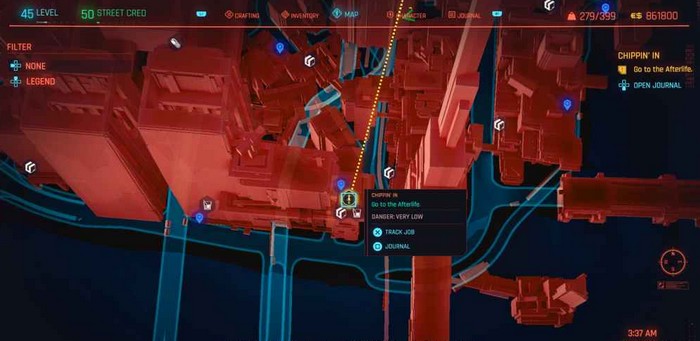 commencer la mission « Chippin'In »