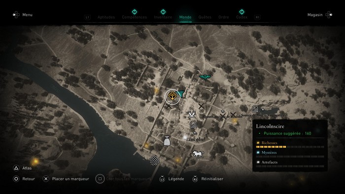 Emplacement de Havelok