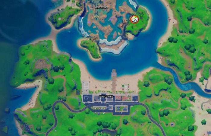 Emplacement de la boîte noire de l'avion dans Fortnite