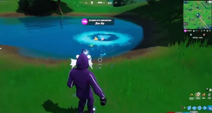 Emplacement des trous de pêche