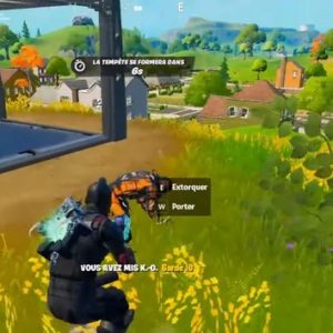 Extorquer un garde IO dans Fortnite