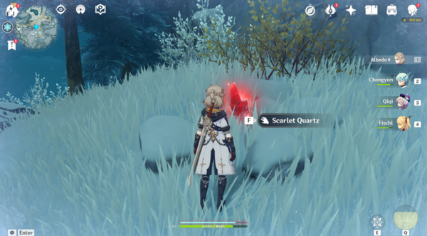 Genshin Impact- Les cristaux de sang