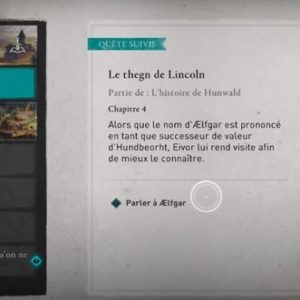 Comment compléter la quête « Le thegn de Lincoln » Assassin’s Creed Valhalla