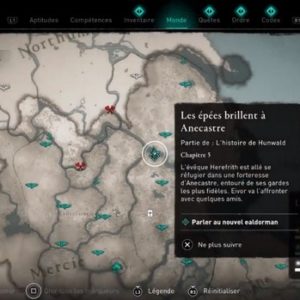 Les épées brillent à Anecastre