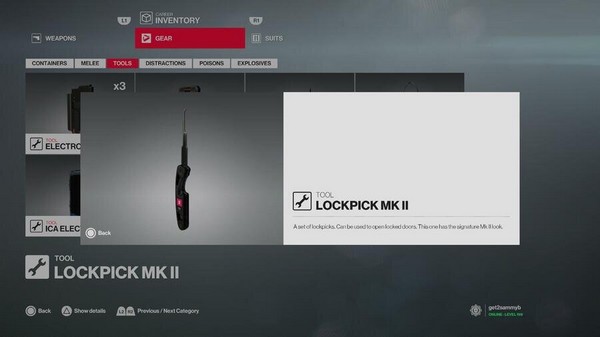 Lockpick hitman 3