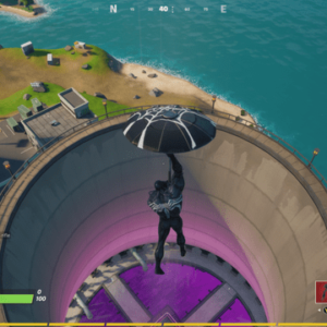 Planer au dessus des réacteurs de Steamy Stacks