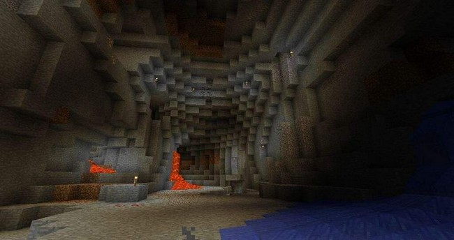 Spéléologie minecraft