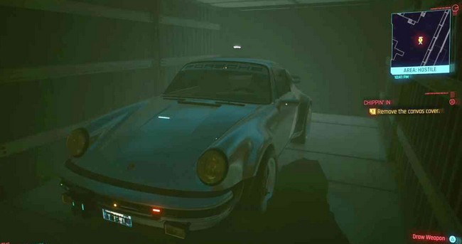 la Porsche 911 de Silverhand