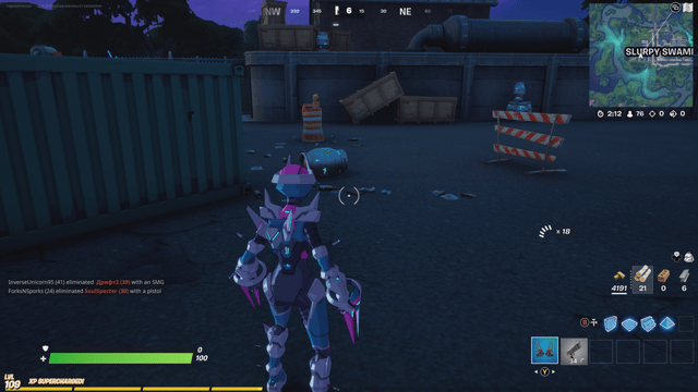 Si vous sortez, vous pouvez en voir un juste devant vous, puis quelques-uns contre le mur.