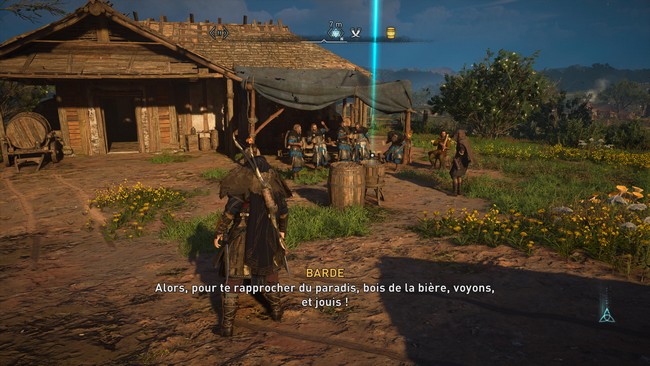 soluce le barde accueillant