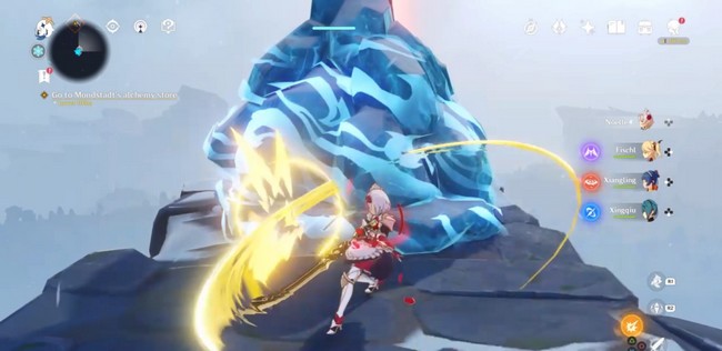 statue des sept de la zone des Monts Dosdragon