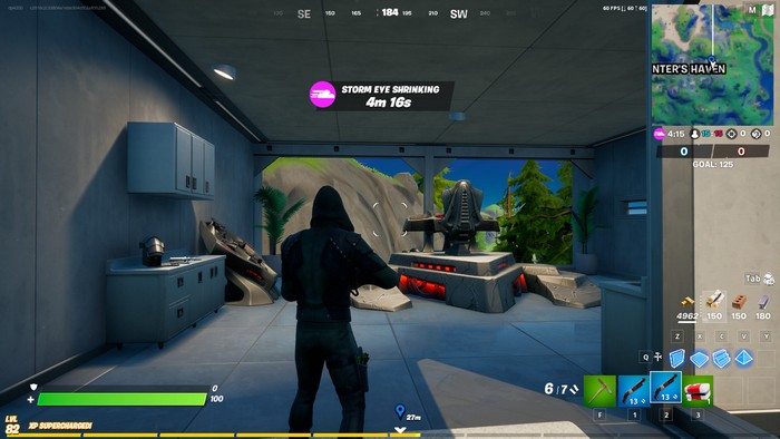 où se trouve l'appartement de predator à fortnite