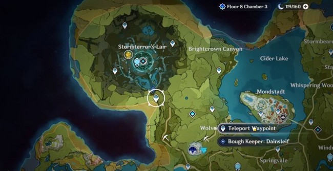 La troisième zone que vous visiterez est L'antre de Stormterror