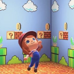 Les joueurs trouveront cette fresque dans leur boîte aux lettres après avoir téléchargé la mise à jour Animal Crossing Mario.