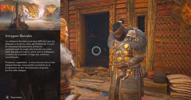 Attaque fluviales Assassin's Creed Valhalla