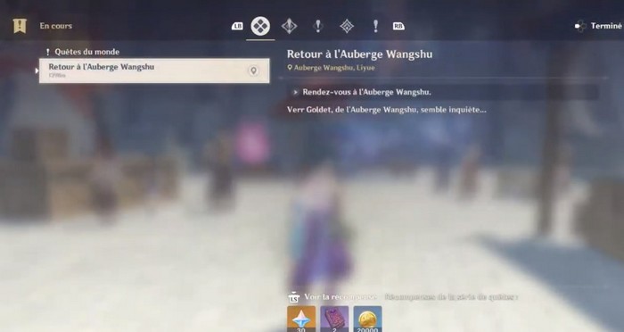 Comment compléter la quête « Retour à l'auberge Wangshu » dans Genshin Impact 