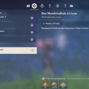 Comment compléter la quête « Des Monstadtois à Liyue » dans Genshin Impact ?