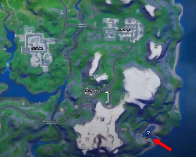 Emplacement du portrait de famille dans Fortnite pour le défi