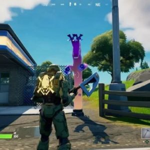 Emplacement d'un lama gonflable dans Fortnite