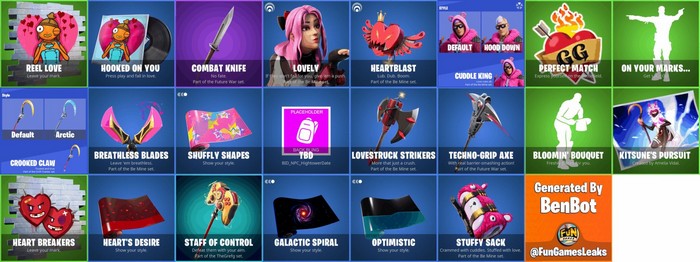 Les skins au patch 15.30 de Fortnite 