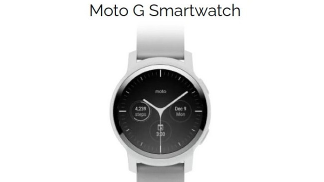 Moto G smartwatch